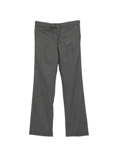Alexander Mcqueen Tailored Wool Trousers In Multi