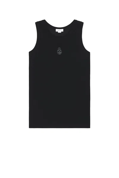 Alexander Mcqueen Alexander Mc Queen Skull Cotton Top In Black