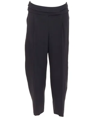 Pre-owned Alexander Mcqueen Tapered Cropped Trouser
