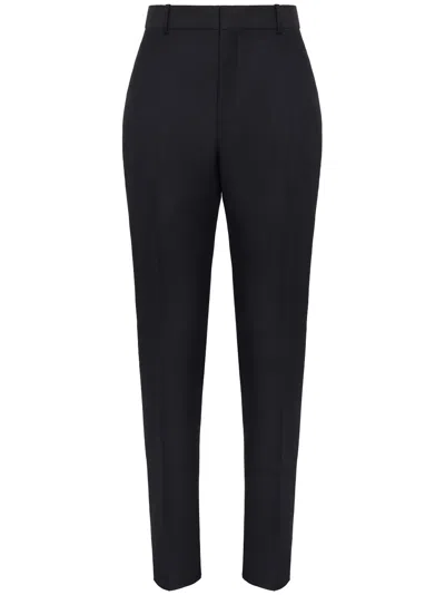 Alexander Mcqueen Klassische Tapered-hose In Black