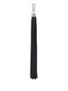 Alexander Mcqueen Tassel Keychain In Black