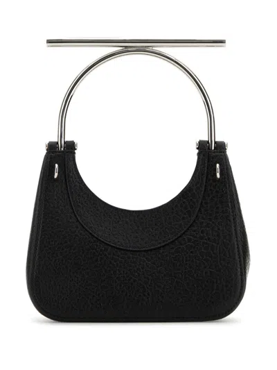 Alexander Mcqueen T-bar Mini Shoulder Bag In Black