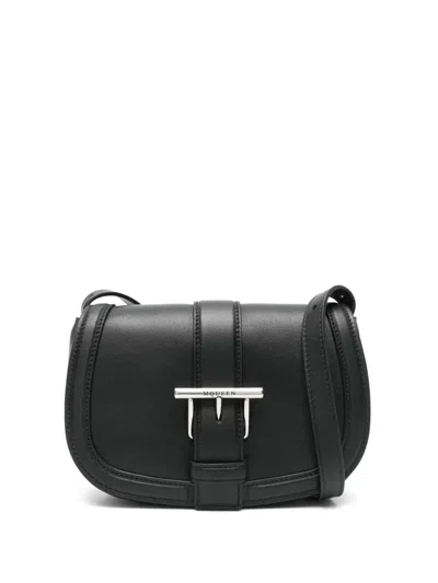 Alexander Mcqueen T-bar Satchel Mini Purse In Black