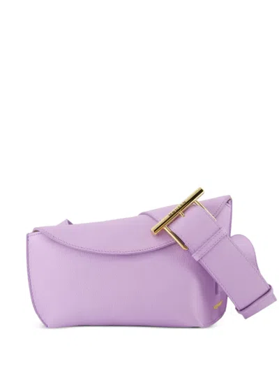 Alexander Mcqueen T-bar Sling Crossbody Bag In Purple