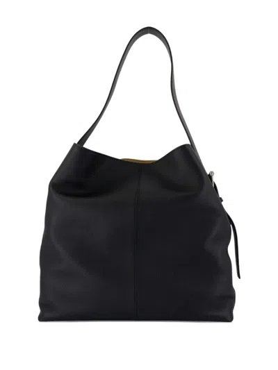 Alexander Mcqueen T Bar Sling Shopper Bag Alexander Mc Queen Leather Black