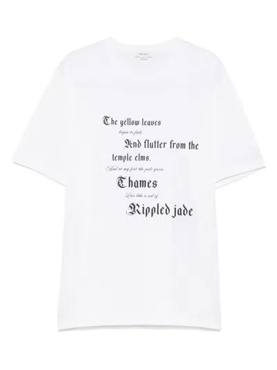 Alexander Mcqueen White Cotton T-shirt