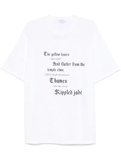 ALEXANDER MCQUEEN TEXT-PRINT T-SHIRT