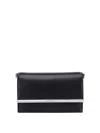 Alexander Mcqueen Mini Cross-bar Cross Body Bag In Black
