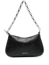 Alexander Mcqueen Alexander Mc Queen Black Top Zip Bag With Dust Bag