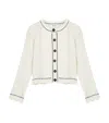 Alexander Mcqueen Textured Frayed Cardigan