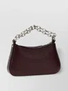 Alexander Mcqueen Textured Leather Chain Strap Mini Bag