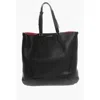 Alexander Mcqueen Textured Leather The Edge Xl Tote Bag