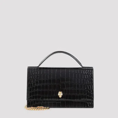Alexander Mcqueen Th Medium Skull Clutch In Multi