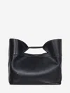 Alexander Mcqueen Small Bow Tote Bag In Black