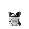 Alexander Mcqueen The Bow Logo Bucket Bag In Black