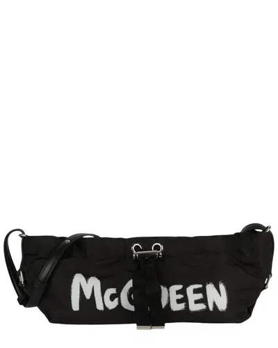 ALEXANDER MCQUEEN ALEXANDER MCQUEEN THE BUNDLE MINI NYLON SHOULDER BAG