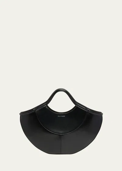 ALEXANDER MCQUEEN THE COVE LEATHER TOP-HANDLE BAG