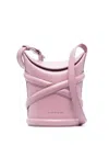 Alexander Mcqueen Alexander Mc Queen The Curve Leather Bucket Bag