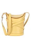 Alexander Mcqueen Small Leather Bucket Bag