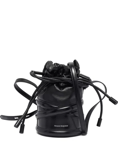 Pre-owned Alexander Mcqueen The Curve Bucket Bag
