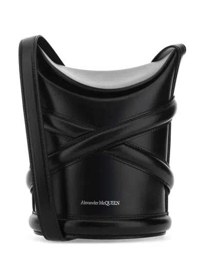 ALEXANDER MCQUEEN THE CURVE BUCKET BAG