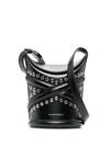 Alexander Mcqueen The Leather Bucket Bag Curve