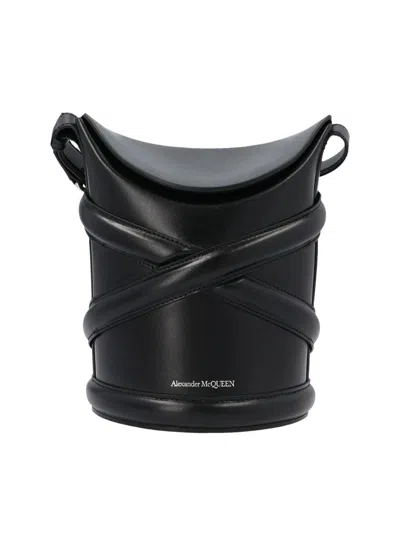 Alexander Mcqueen Bolsa Bandolera - The Curve S In Negro