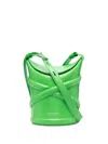 Alexander Mcqueen The Curve Small Leather Bucket Bag