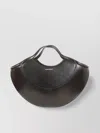 Alexander Mcqueen The Curved Leather Strap Bag