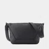 Alexander Mcqueen The Edge Crossbody -  - Leather - Black In Black