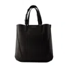 Alexander Mcqueen The Edge Medium Shopper Bag In Black