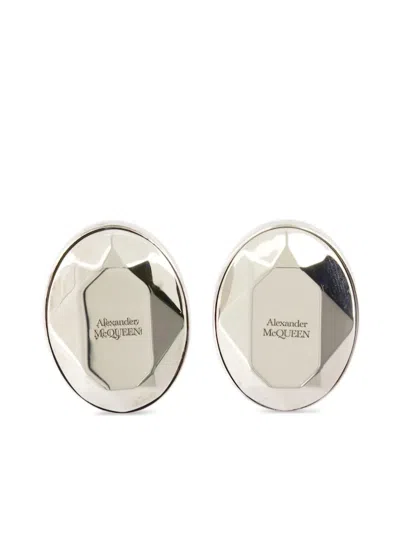 Alexander Mcqueen The Faceted Stone Ohrringe