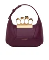 Alexander Mcqueen The Jewelled Leather Mini Bag In Multi
