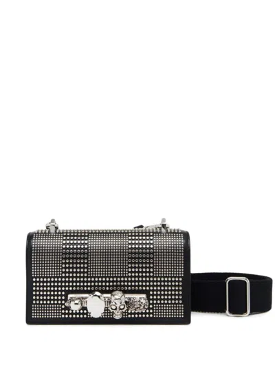 Alexander Mcqueen The Knuckle Satchel In Black