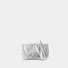 Alexander Mcqueen The Seal Mini Metallic Leather Crossbody Bag