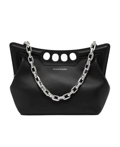 ALEXANDER MCQUEEN ALEXANDER MCQUEEN THE PEAK SMALL CURVED SHOULDER BAG
