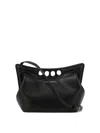 ALEXANDER MCQUEEN THE PEAK MINI CROSSBODY BAGS BLACK