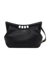 Alexander Mcqueen The Peak Shoulder Bag In Black