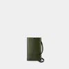 Alexander Mcqueen The Phone Holder Crossbody - Nylon - Khaki In Brown