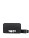 Alexander Mcqueen The Puffy Knuckle Bum Bag In Schwarz