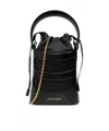 Alexander Mcqueen The Rise Mini Crossbody In Black