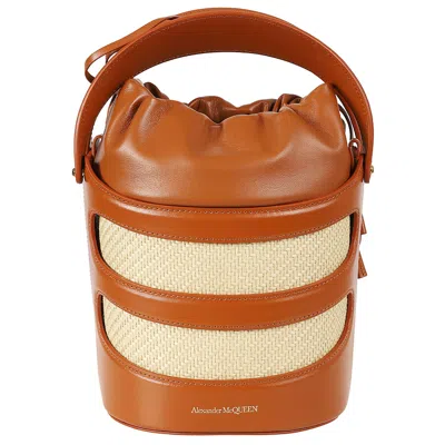 Alexander Mcqueen The Rise Mini Bucket Bag In Multi
