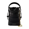 Alexander Mcqueen The Rise Mini Crossbody In Black