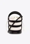 Alexander Mcqueen The Rise Nappa Leather Bucket Bag In White