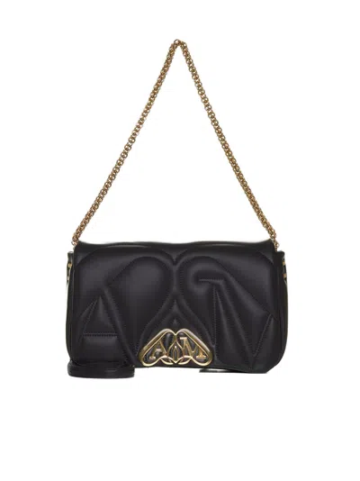 Alexander Mcqueen The Seal Bag In Black