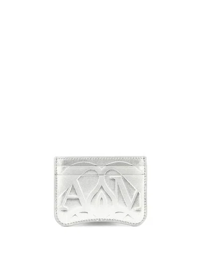 Alexander Mcqueen Wallets In Silver