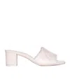 Alexander Mcqueen Alexander Mc Queen Seal Leather Mules In White