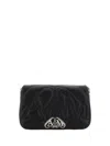 Alexander Mcqueen Small The Seal Shoulder Bag In Black