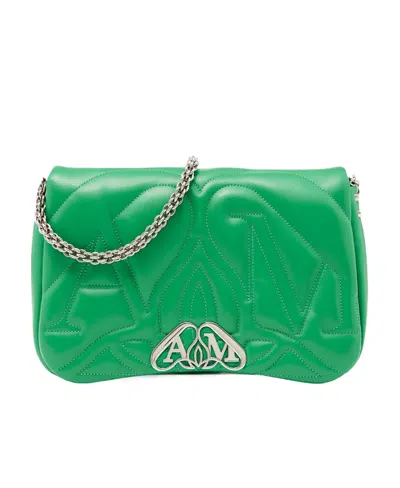 ALEXANDER MCQUEEN ALEXANDER MCQUEEN THE SEAL QUILTED SHOULDER BAG