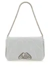 Alexander Mcqueen The Seal Shoulder Bag In Grigio